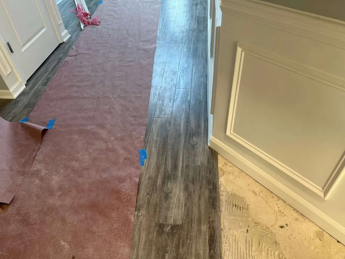 Completed marble shower restoration in Pasadena